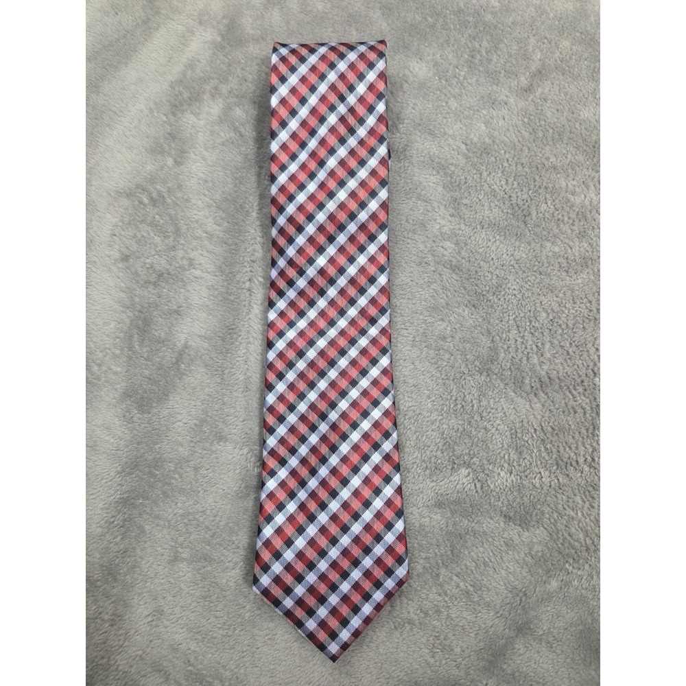 Men's Saddlebred Necktie Red White Blue Polyester 3/63‎